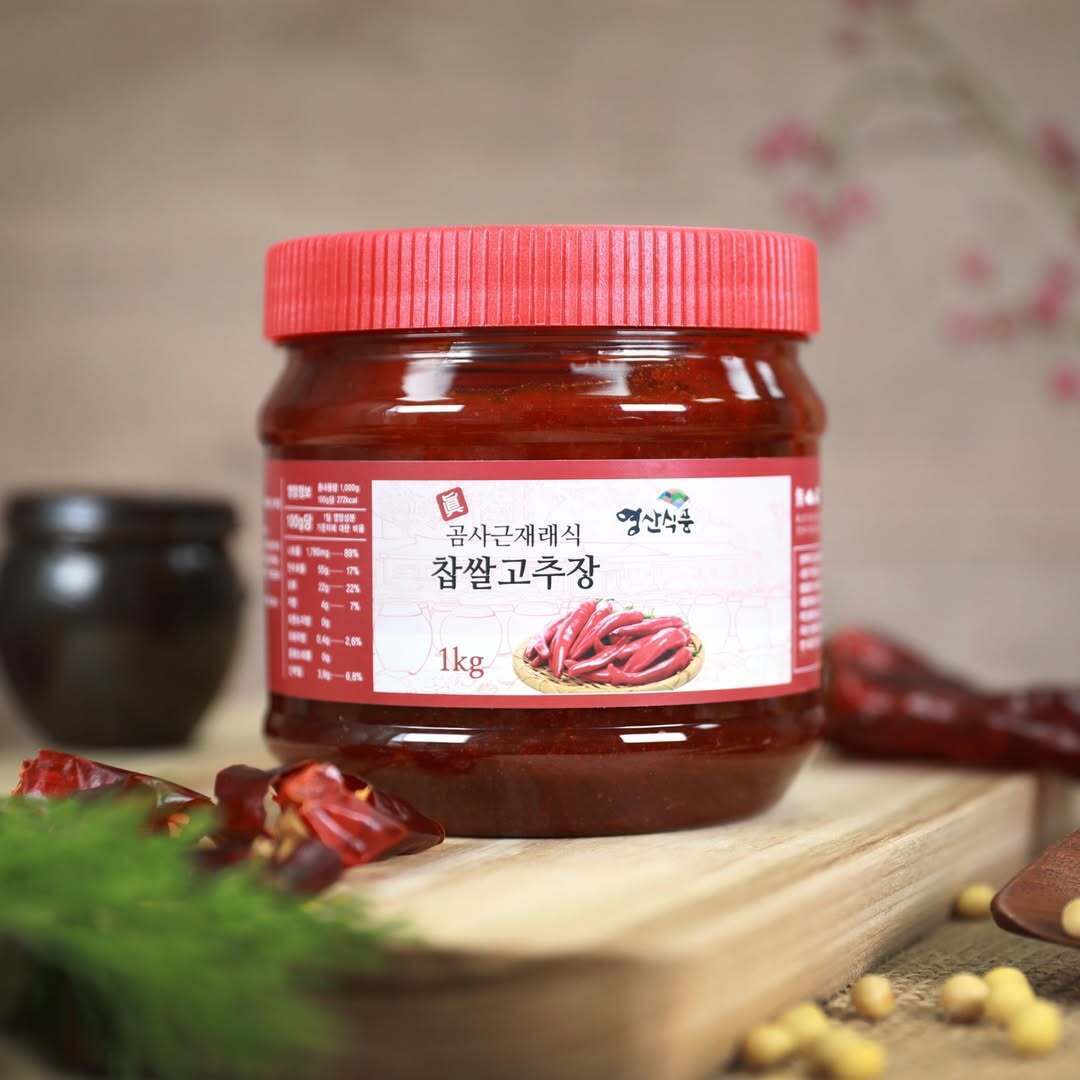 영산식품 된장, 고추장 식품 이미지 촬영 